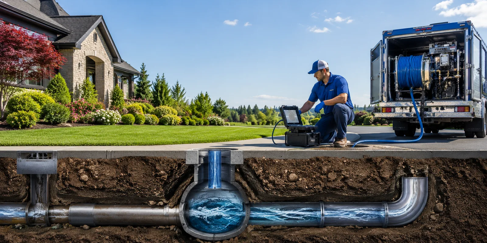 Drainage restoration information for Germantown, MD